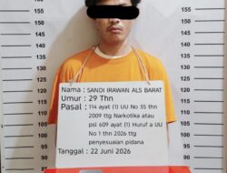 Satresnarkoba Polres Labuhanbatu Tangkap Pria Diduga Edarkan Sabu