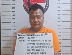 Warga Aek Kanopan Timur Diciduk Polisi Bawa “Sabu”