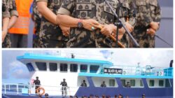 KKP Tangkap Kapal Asing Pengangkut 1,2 Ton Ikan Napoleon Ilegal