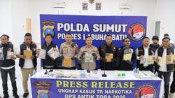 Ops Antik Toba 2026, Polres Labuhanbatu Ungkap 81 Kasus Narkoba dan Amankan 96 Tersangka