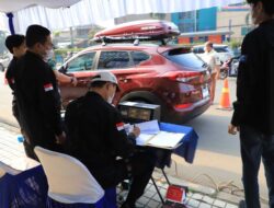 Tim Gabungan Forkopimda Kota Tangerang Gelar Uji Emisi Kendaraan Secara Gratis