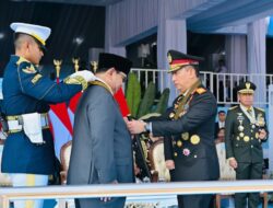 Hari Bhayangkara Ke-80, Presiden Prabowo Terima Penganugerahan Medali Loka Praja Samrakshana