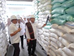 Menko Polkam Tinjau Gudang Bulog Medan, Pastikan Ketahanan Pangan Sumut Kuat
