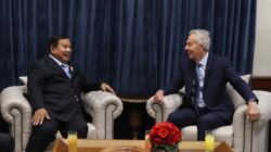 Bertemu di Kertanegara, Prabowo dan Tony Blair Bahas Isu Strategis Globa