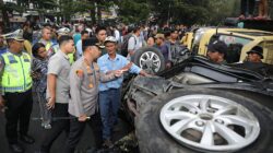 Tabrakan Beruntun 9 Kendaraan di Sibolangit, Polisi Evakuasi Korban dan Normalkan Arus Lalin