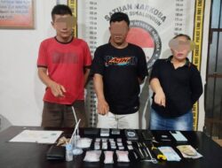 Dari Laporan Warga, Sat Narkoba Polres Simalungun Tangkap 3 Pengedar dan Sita 40 Gram Sabu