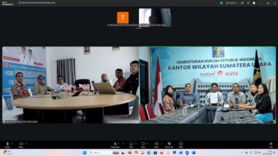 Siapkan Pilkades Serentak 2027, Kanwil Kemenkum Sumut Harmonisasi Ranperda Nias Utara