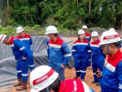 KPPU Tinjau Langsung Lokasi Proyek Geomembrane PHR di Duri, Perkara Dugaan Persekongkolan Tender Lanjut