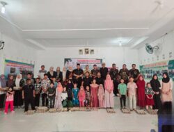 Pemdes Bagan Bilah Salurkan Santunan dari Hasil Usaha BUMDes “Big Clean”