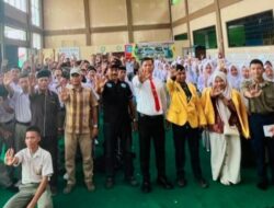 Satresnarkoba Polres Labuhanbatu Edukasi Bahaya Narkoba kepada Siswa Baru SMK Muhammadiyah 3 Aek Kanopan