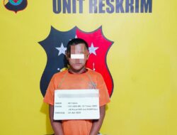Polisi Amankan Seorang Pria “Pengedar” Sabu di Panai Hilir