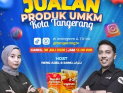 Gratis! Pemkot Tangerang Ajak UMKM Live Jualan di Instagram dan TikTok