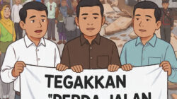 Sidang Penegakan Perda Jalan di Labuhanbatu di Vonis 1 Tahun, 3 Terdakwa Banding