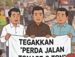 Sidang Penegakan Perda Jalan di Labuhanbatu di Vonis 1 Tahun, 3 Terdakwa Banding