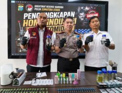 BREAKING: Polda Sumut Bongkar Home Industri Vape Narkoba! Bahan Baku Diduga Impor dari Kamboja