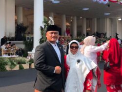 Wakil Ketua KPPU Hilman Pujana Hadiri Upacara Penurunan Bendera HUT Ke-81 RI di Istana Merdeka