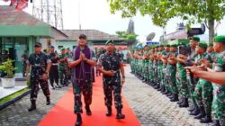 Pangdam I/BB Kunker ke Kodim 0206/Dairi, Prajurit Diminta Dukung Program Pemerintah
