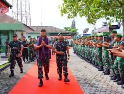 Pangdam I/BB Kunker ke Kodim 0206/Dairi, Prajurit Diminta Dukung Program Pemerintah