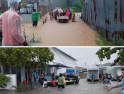 Banjir Rendam 3 Kecamatan di Kota Padang, BPBD Lakukan Evakuasi Warga
