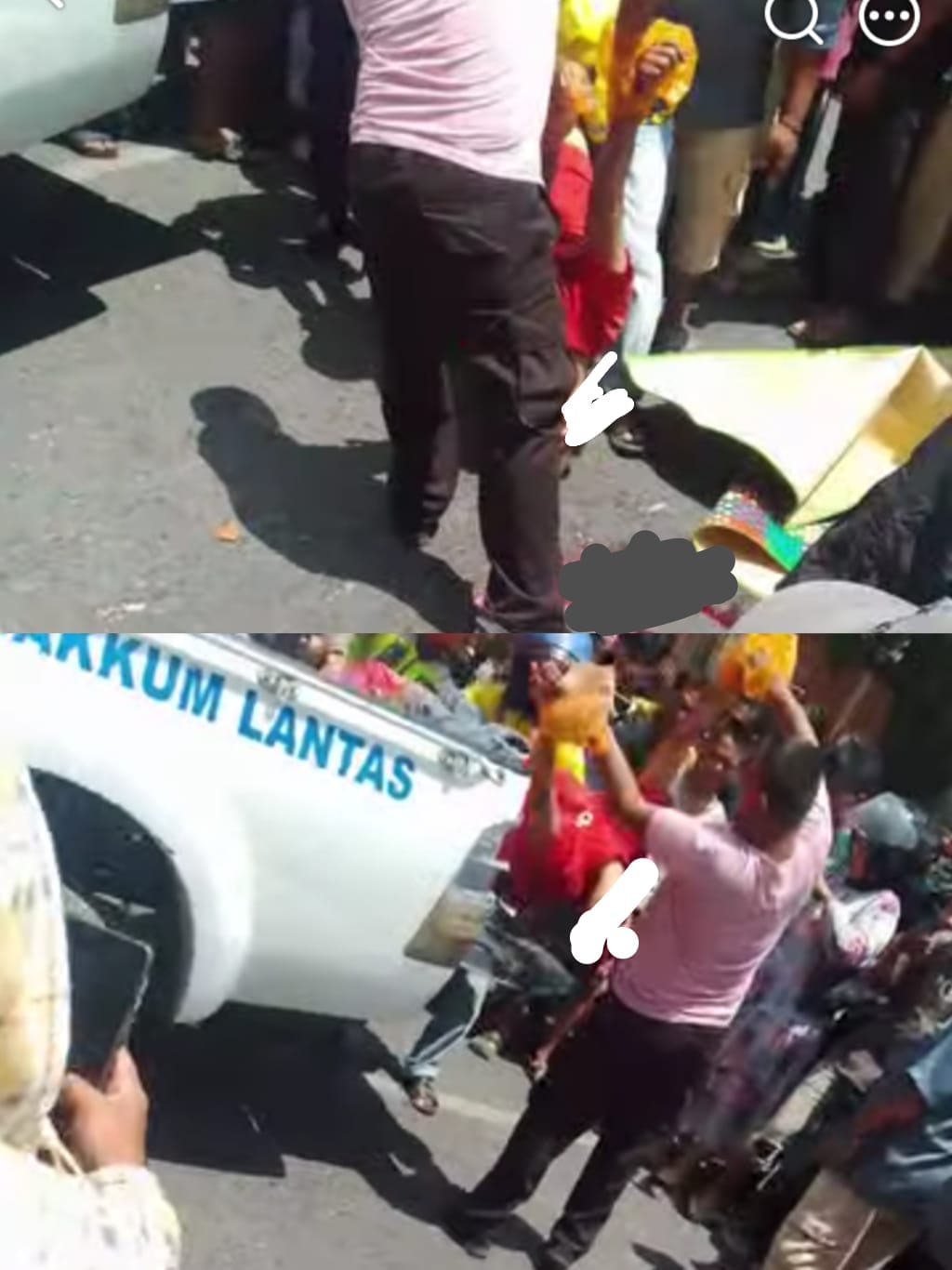 Laka lantas Jalan Sisingamangaraja Rantauprapat