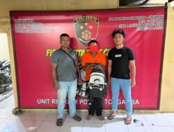 Polsek Torgamba Tangkap Residivis Pencuri Madina Mart Berkat CCTV
