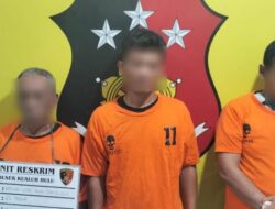 Polisi Amankan Tiga Pria Dengan Bukti 1,99 Gram Sabu