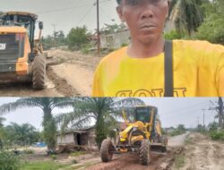 PT CSM Citra Sawit Mandiri Salurkan CSR, Perbaiki Jalan dan Dukung Pendidikan Warga Desa Sei Tawar