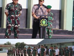 Kapolres dan Dandim 0209 Labuhanbatu Pimpin Apel Pagi, Perkuat Soliditas dan Sinergitas TNI-Polri