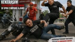 Wartawan Tabloid Polmas Poldasu Diduga Dianiaya Satpam SPBU 14.214.223 Simpang Ajamu Labuhanbatu