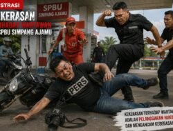 Wartawan Tabloid Polmas Poldasu Diduga Dianiaya Satpam SPBU 14.214.223 Simpang Ajamu Labuhanbatu