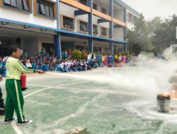 BPBD Kota Tangerang Gelar Sosialisasi dan Simulasi Evakuasi Bencana di SMPN 25