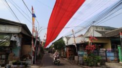 Viral!!! Bendera Merah Putih Raksasa 400 Meter Kibarkan Semarak HUT ke-81 RI di Kota Tangerang