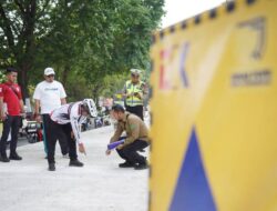 Tinjau Jalan M Toha Naik Sepeda, Wali Kota Sachrudin Target Sisi Jalan Dibuka Senin 24 Agustus