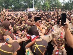 Ribuan Pramuka Padati Alun-Alun, Peringati Hari Pramuka ke-65 di Kota Tangerang