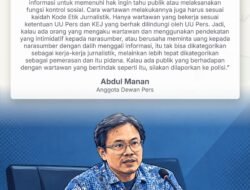 Dewan Pers : Wartawan Intimidasi Warung Bensin Eceran Itu Pemerasan, Bukan Jurnalistik
