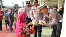 Warung Polri Presisi Digelar Bersama Bakti Kesehatan Sambut HUT TNI ke-81 di Labuhanbatu
