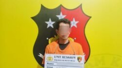 Pria ini Diamankan Polisi Dari Hasil Grebek Sebuah Gubuk di Kualuh Selatan