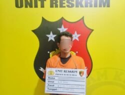 Pria ini Diamankan Polisi Dari Hasil Grebek Sebuah Gubuk di Kualuh Selatan