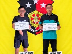 Curi Racun Rumput, 2 Pria ini di Penjarakan Polsek Panai Tengah