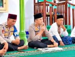Kapolres Labuhanbatu Safary Jum’at di Masjid Al-Hidayah Pulo Padang