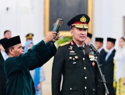Jenderal Pol. Suyudi Ario Seto Dilantik Sebagai Kapolri