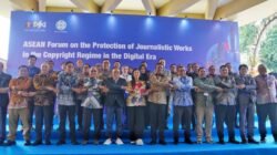 Menkum Supratman di Forum Jurnalis ASEAN: Teknologi Berkembang, Nilai Karya Jurnalistik Harus Terlindungi