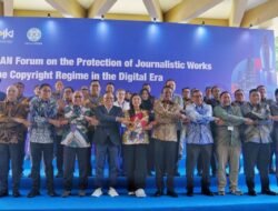 Menkum Supratman di Forum Jurnalis ASEAN: Teknologi Berkembang, Nilai Karya Jurnalistik Harus Terlindungi