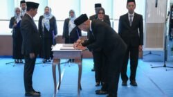 Kepala BNPB Lantik 9 Pejabat Baru: 1 Eselon I, 3 Eselon II, 3 Eselon III, dan 2 Eselon IV