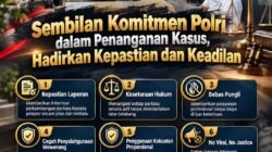 9 Komitmen Polri dalam Penanganan Kasus, Dari Kepastian Laporan Hingga No Viral No Justice