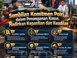 9 Komitmen Polri dalam Penanganan Kasus, Dari Kepastian Laporan Hingga No Viral No Justice