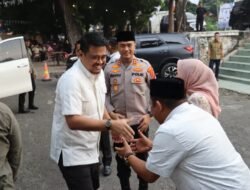 Polres Labuhanbatu Amankan Kunjungan Gubernur Sumut Bobby Nasution, Pengajian Akbar Dihadiri Ribuan Masyarakat di Ika Bina
