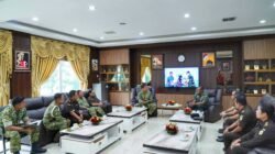 Tim Jaksa Agung Muda Pidana Militer Audiensi dengan Pangdam I/BB di Medan