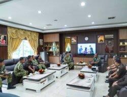 Tim Jaksa Agung Muda Pidana Militer Audiensi dengan Pangdam I/BB di Medan