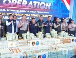 Pangdam I/BB Hadiri Pengungkapan 1.160 Paket Ketamine di Kapal Tanker Global 168